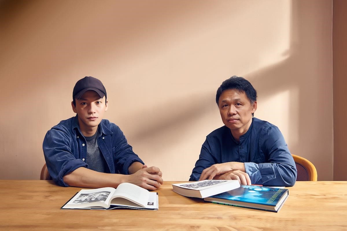 左為演員曹晏豪，右為導演楊順清。攝影_Joseph Huang